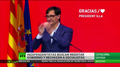 Cataluña: Independentistas buscan reeditar el gobierno y rechazan a los socialistas