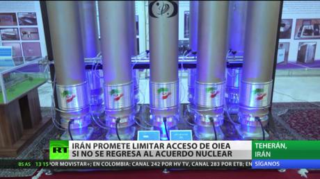 Irán promete limitar el acceso de OIEA si no se retoma el acuerdo nuclear