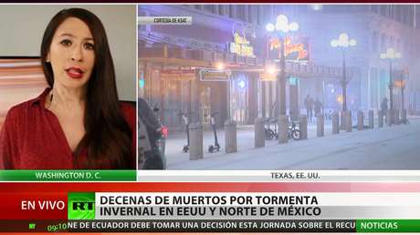 Decenas de muertos por la tormenta invernal en EE.UU. y el norte de México