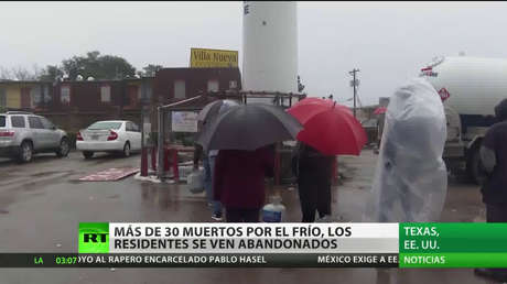 EE.UU.: Más de 30 muertos por el frío y denuncias de abandono por parte de las autoridades