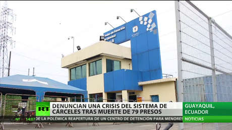 Denuncian una crisis del sistema de cárceles en Ecuador tras la muerte de 79 presos