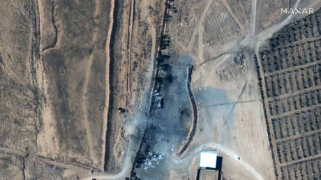 VIDEO: Así se quedó el lugar atacado por EE.UU. en el este de Siria