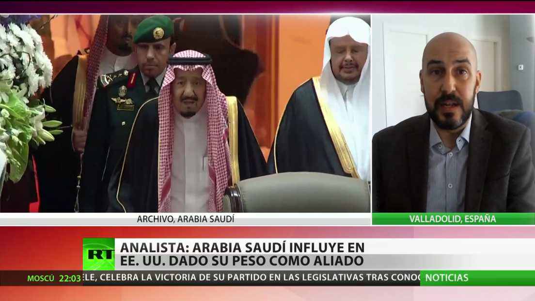 Analista: Arabia Saudita influye en EE.UU. dado su peso como aliado