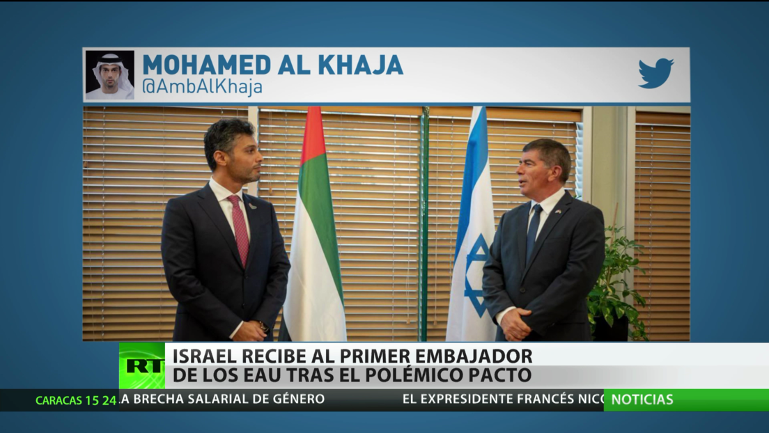 Israel recibe al embajador de EAU tras el polémico pacto de restablecimiento de relaciones