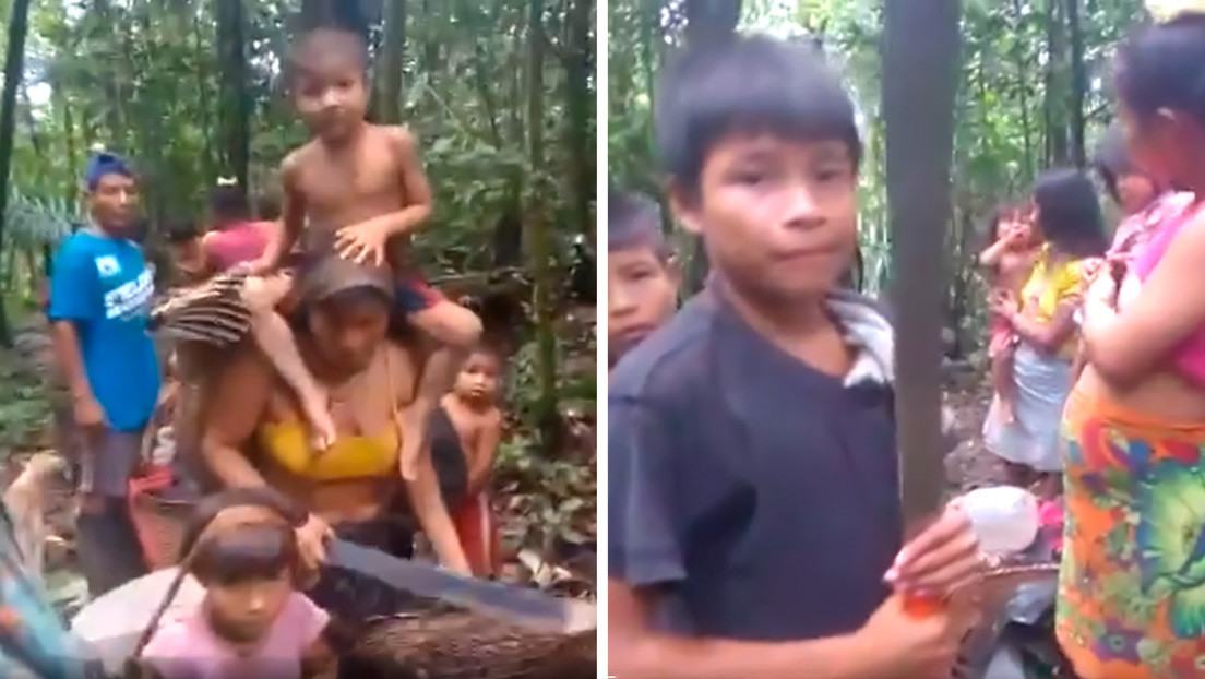 Lo que hay detrás de las imágenes de 48 familias indígenas que huyen de su comunidad en Colombia (VIDEOS)