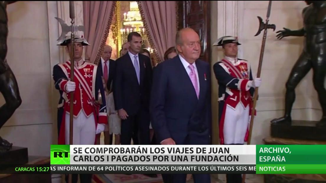 Hacienda comprobará los viajes de Juan Carlos I pagados por una fundación