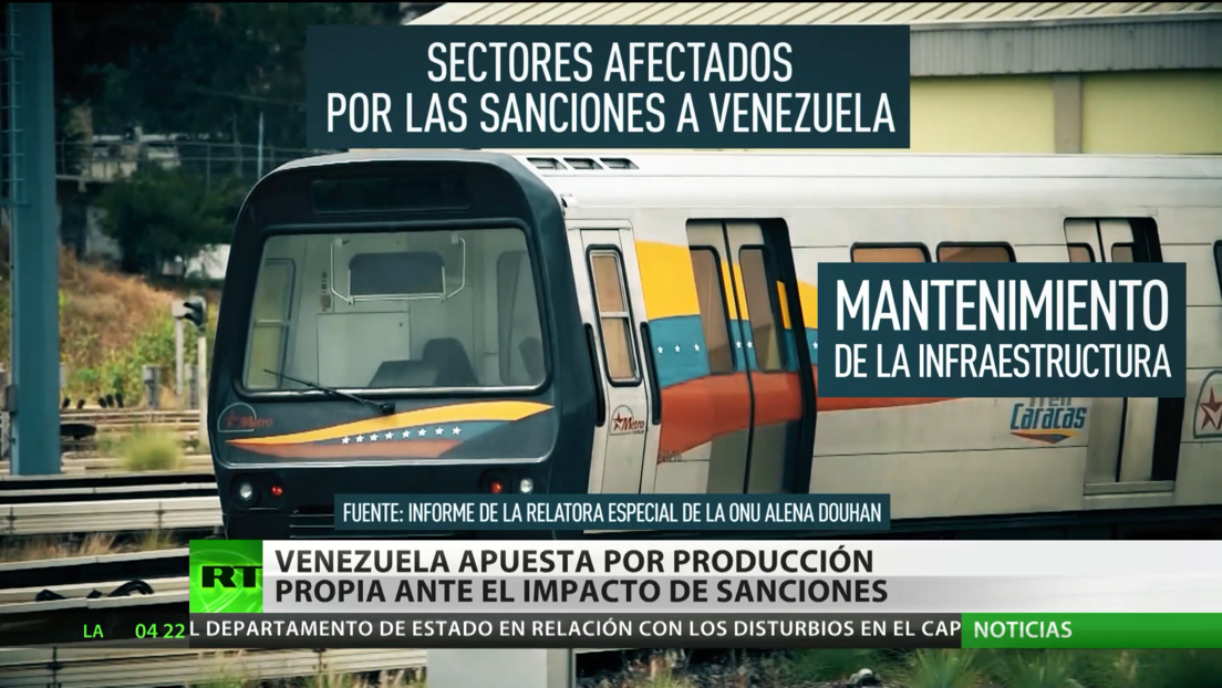 Venezuela apuesta por la producción propia ante el impacto de las sanciones de EE.UU.
