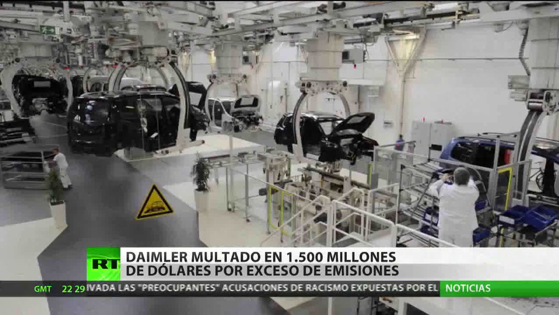 EE.UU. multa a Daimler y Mercedes-Benz con 1.500 millones de dólares por exceso de emisiones de CO2