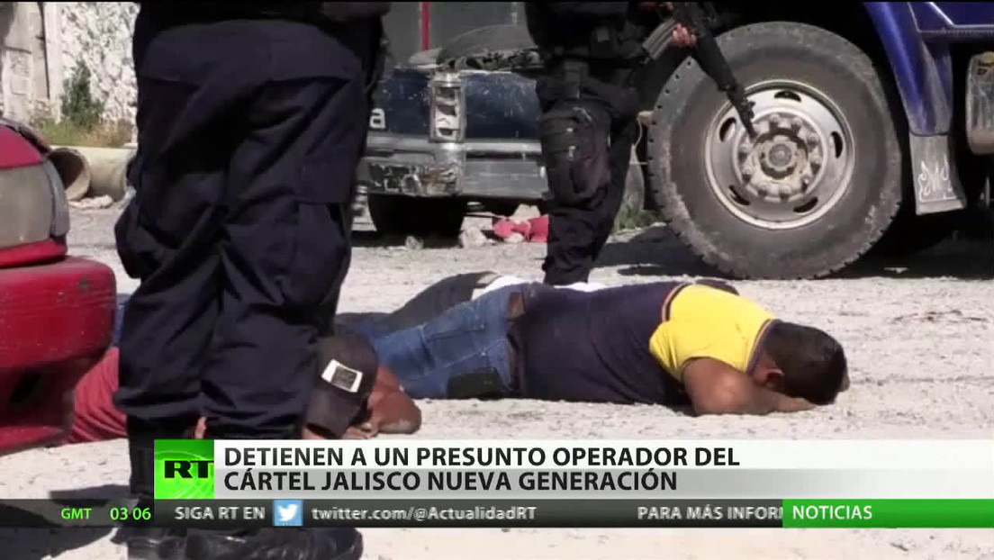 Detienen en México a un presunto operador del cártel Jalisco Nueva Generación