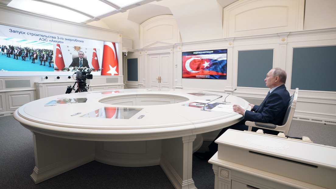 Putin y Erdogan dan inicio a la construcción de la tercera unidad de la central nuclear de Akkuyu