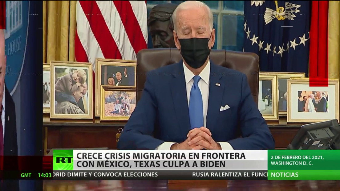 EE.UU.: Se agrava la crisis migratoria en la frontera con México y Texas culpa a Biden