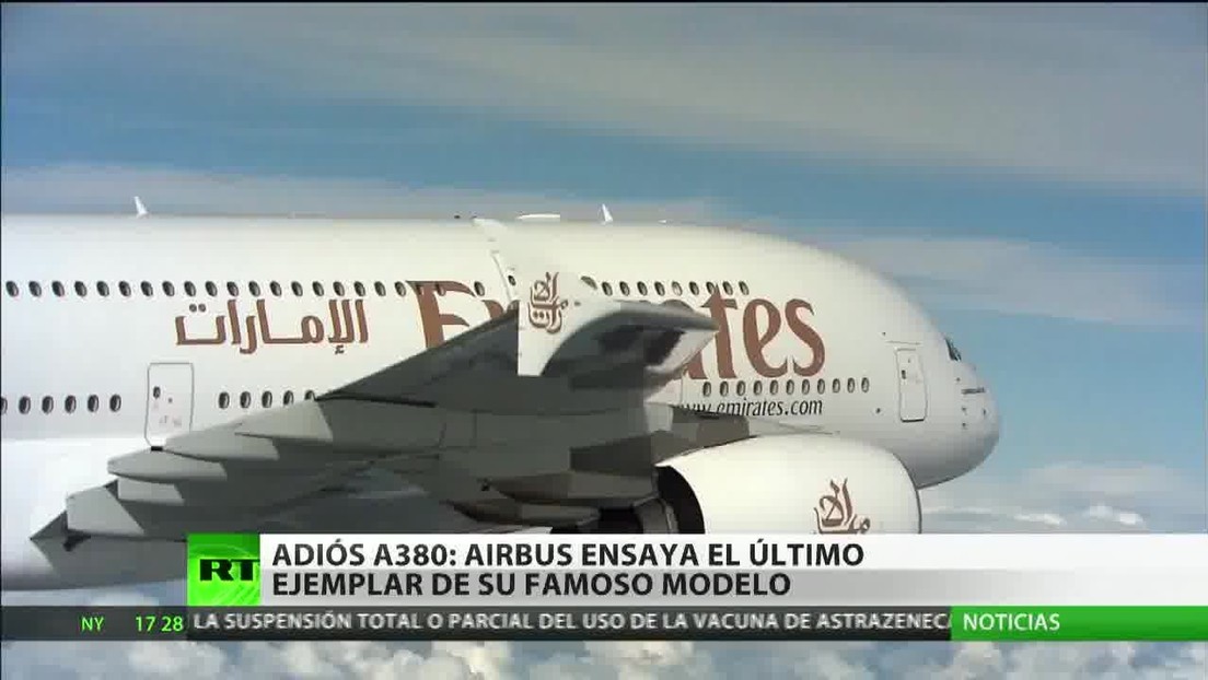 Adiós al A380: Airbus ensaya el último ejemplar de su famoso modelo