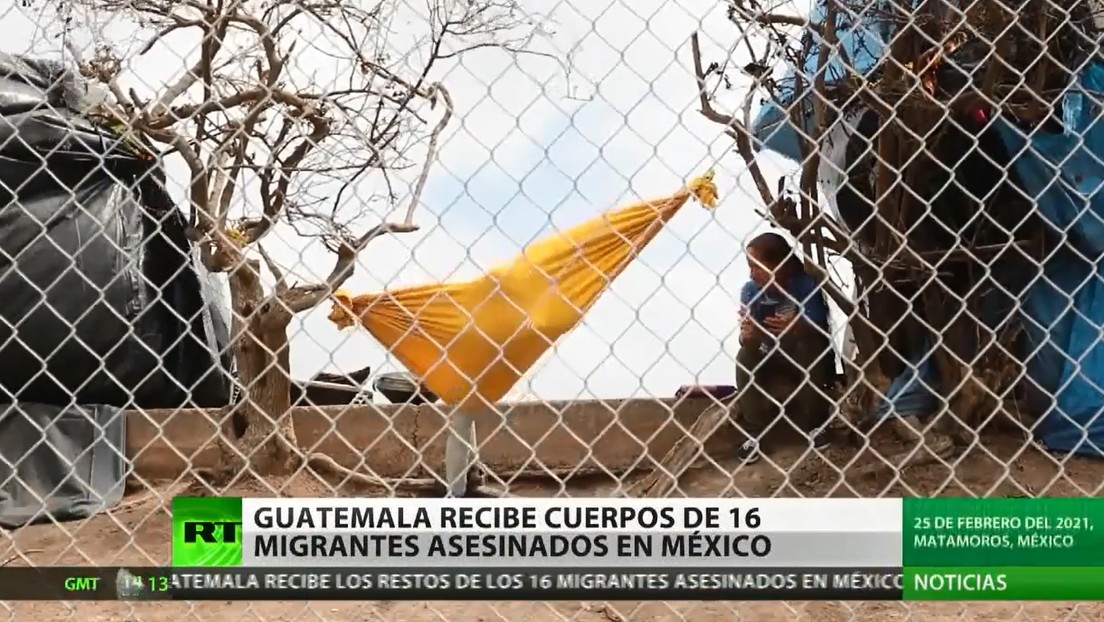 Guatemala recibe los cuerpos de 16 migrantes asesinados en México
