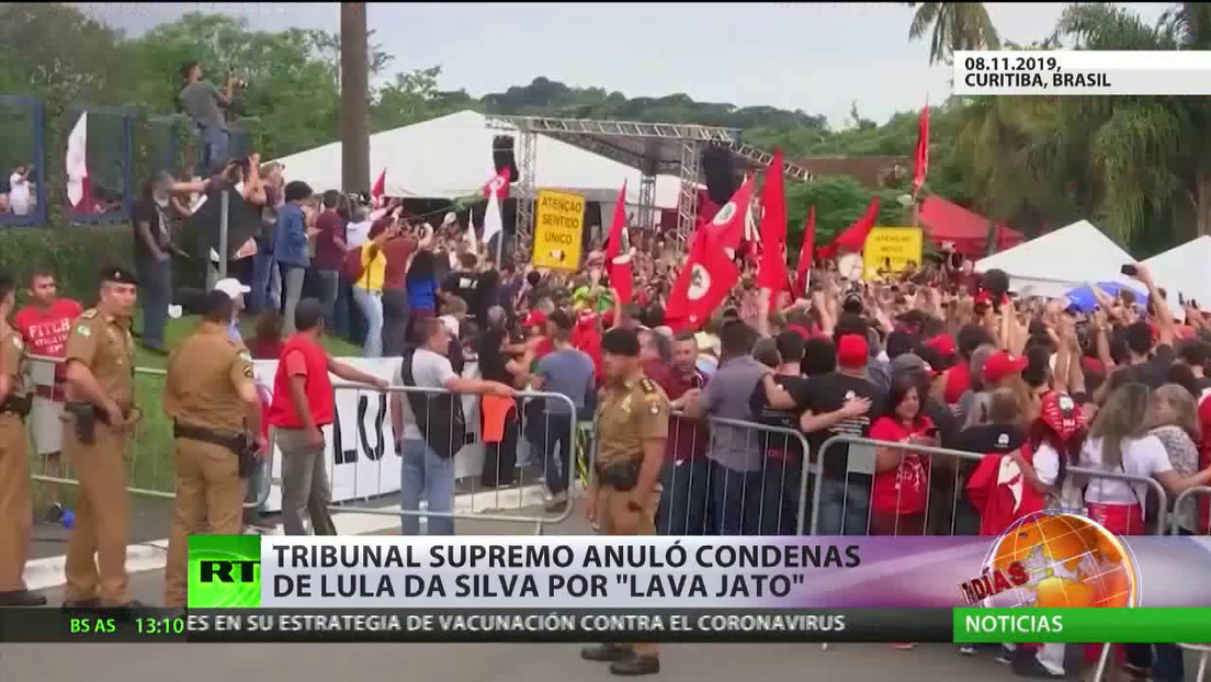 El Tribunal Supremo en Brasil anuló las condenas de Lula da Silva por 'Lava Jato'