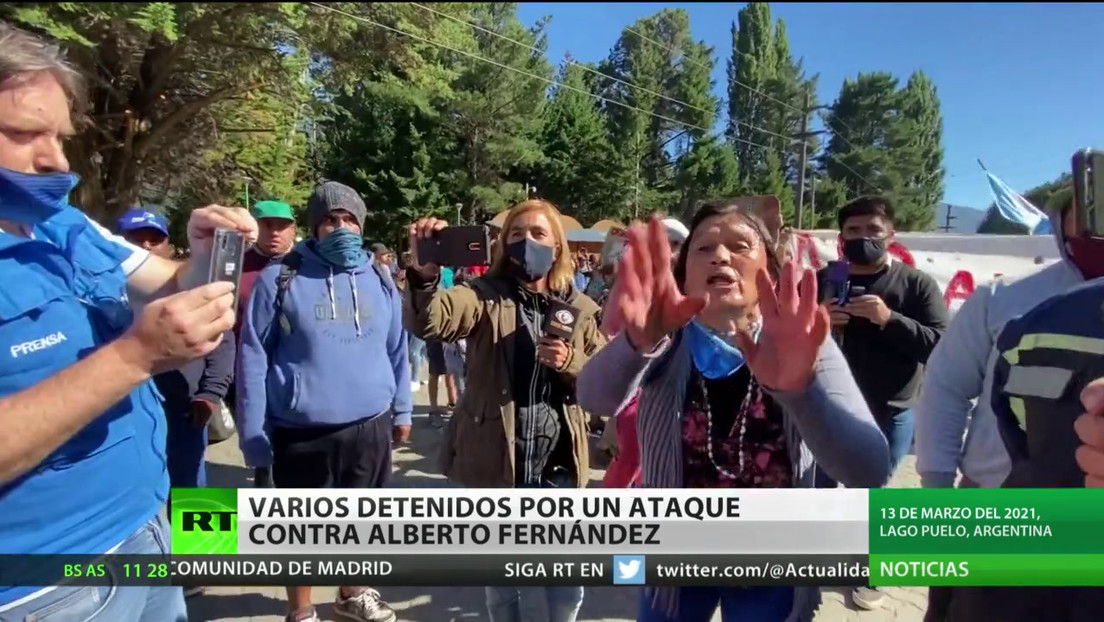 Argentina: Varios detenidos por un ataque contra el vehículo de Alberto Fernández