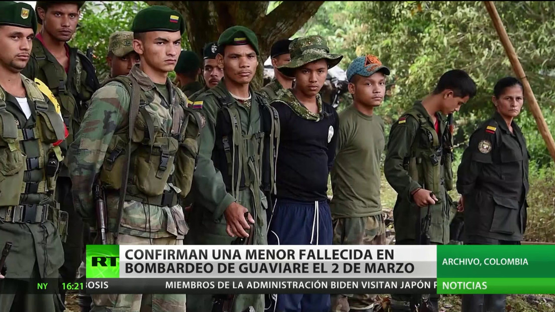 Colombia: Identifican a una menor entre las víctimas del bombardeo del Ejército