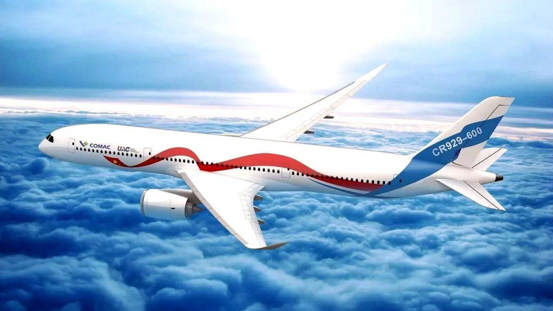 Ponen a prueba la maqueta aerodinámica del rival ruso-chino de Boeing y Airbus (FOTOS)