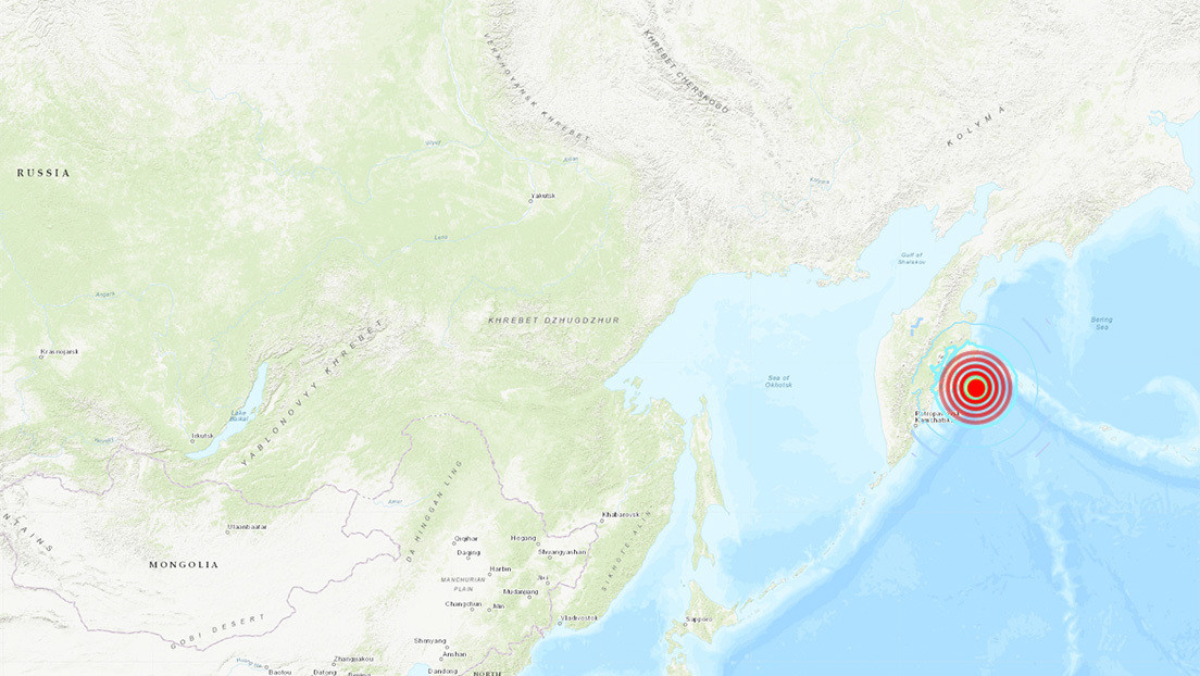 Un sismo de magnitud 6,6 sacude la península rusa de Kamchatka