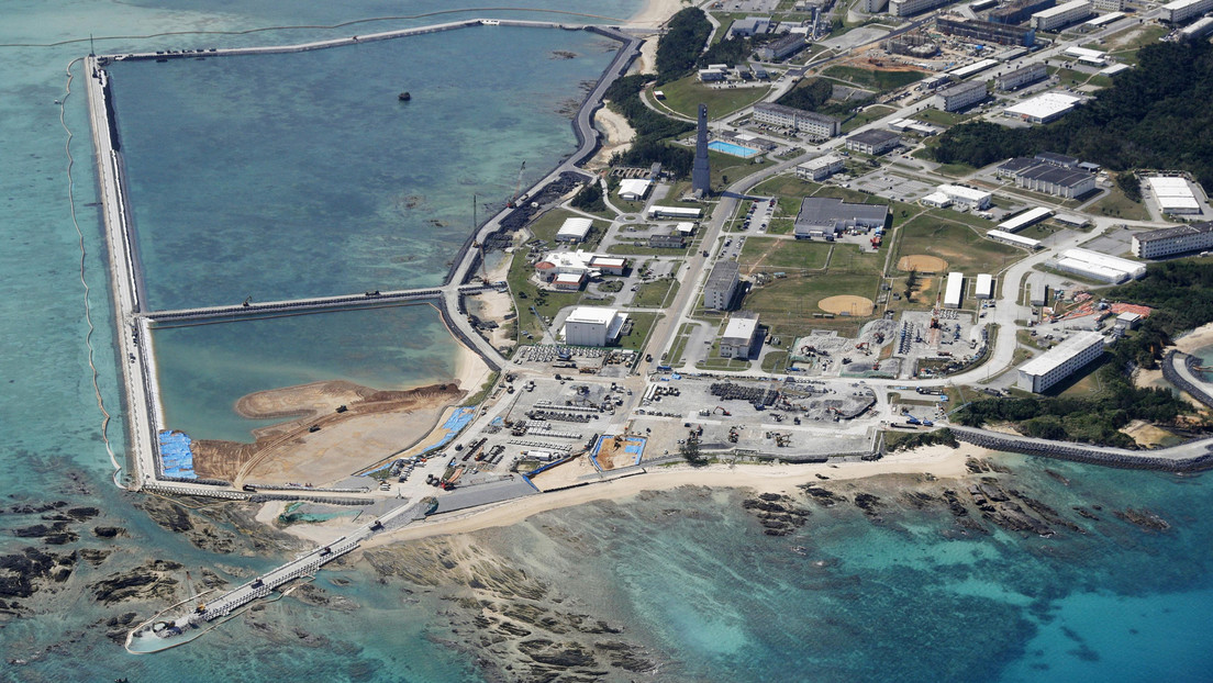 Tokio y Washington reafirman la intención de trasladar "lo antes posible" la base militar estadounidense en Okinawa