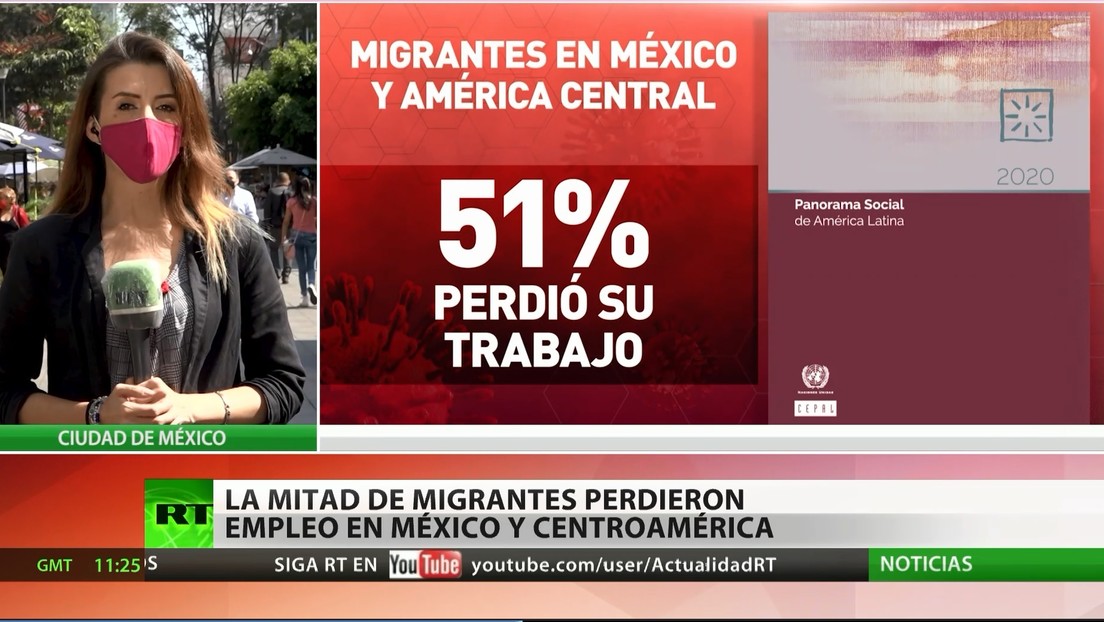 La mitad de migrantes perdieron empleos en México y Centroamérica