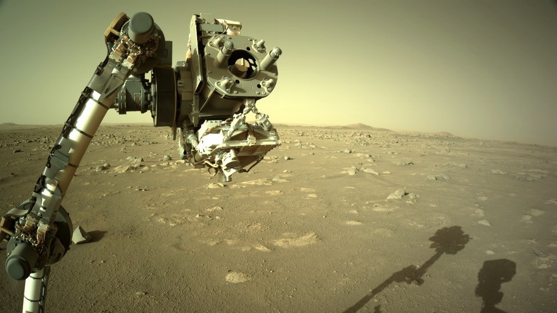 El róver Perseverance de la NASA capta su primer "diablo de polvo" en Marte (IMÁGENES)
