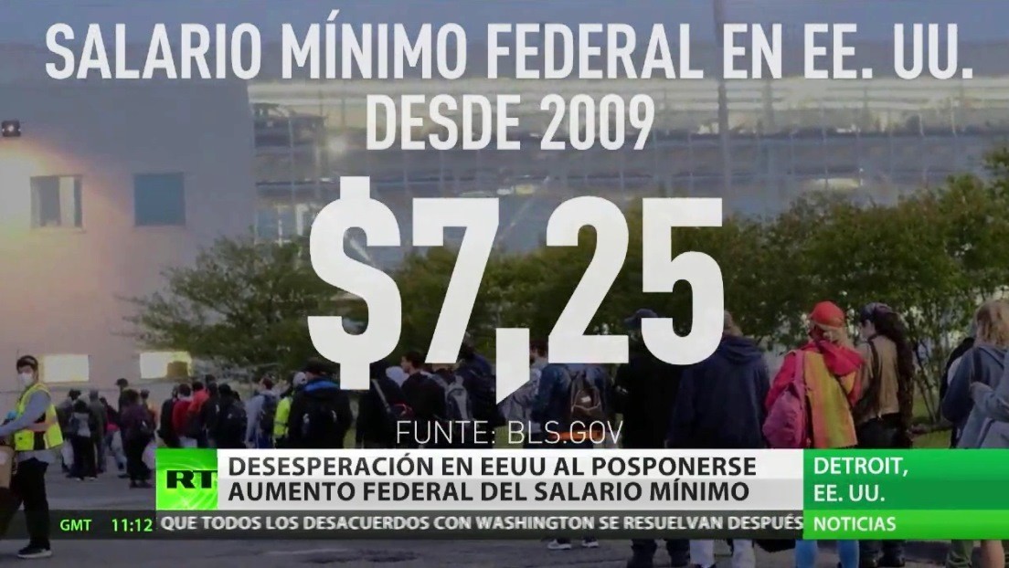 Desesperación en EE.UU. al posponerse la subida federal del salario mínimo