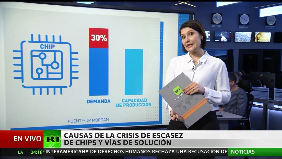 Causas de la crisis de escasez de chips y vías de solución