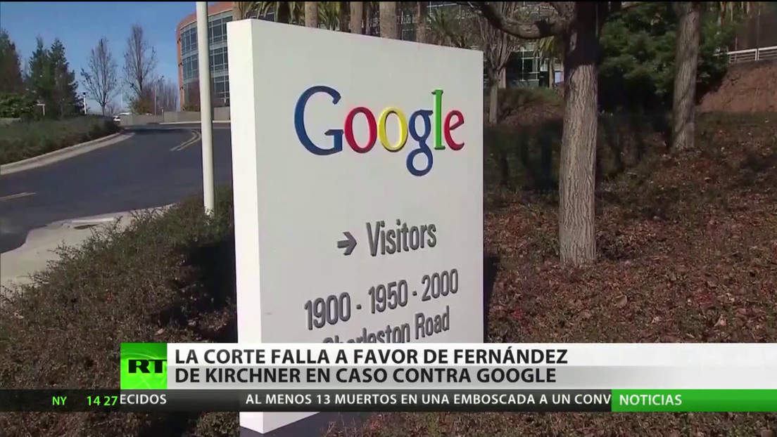 La Corte Suprema de Argentina falla a favor de Cristina Fernández en el caso contra Google