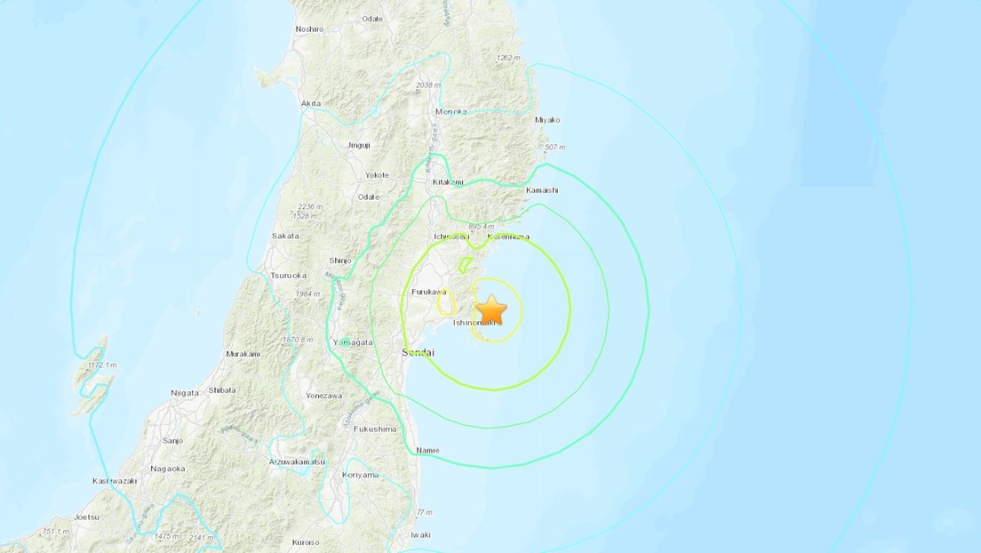 Se registra un sismo de magnitud 7,2 en la costa de Japón