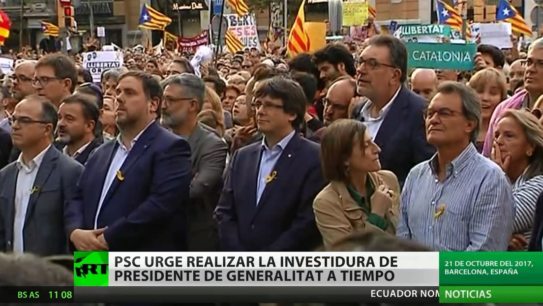 Cataluña: Piden realizar la investidura del presidente de Generalitat a tiempo