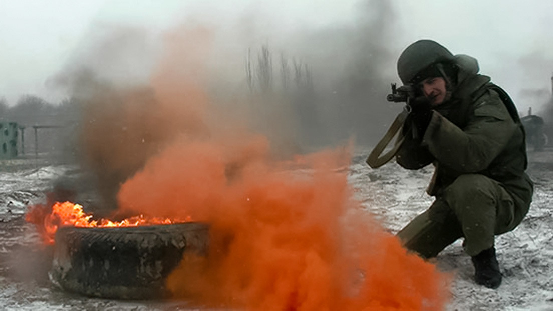 VIDEO: Así son los entrenamientos de resistencia al estrés en combate del Ejército ruso