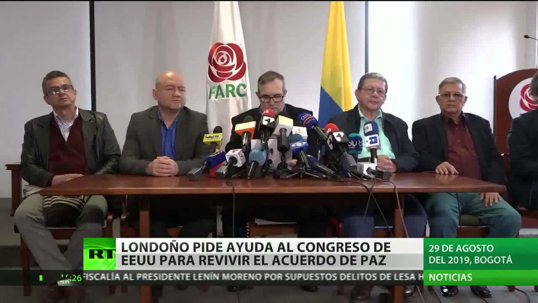Londoño pide ayuda al Congreso de EE.UU. para revivir el acuerdo de paz en Colombia