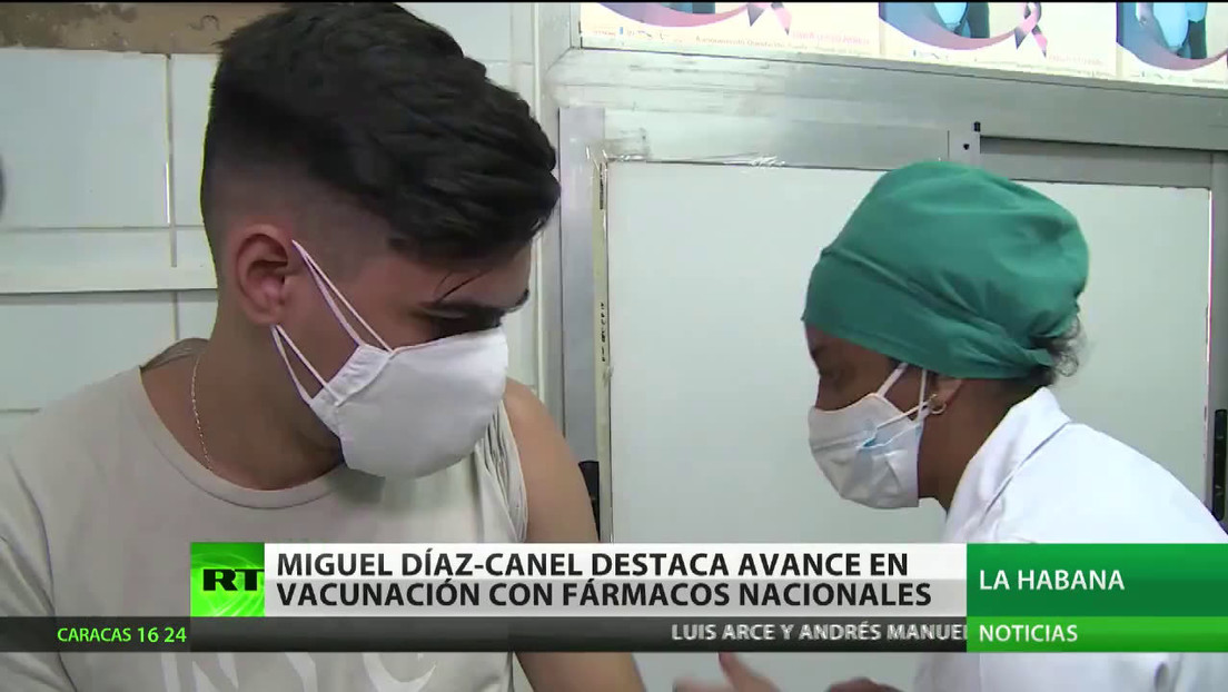 Médicos cubanos agradecen ser los primeros en recibir vacunas contra el coronavirus