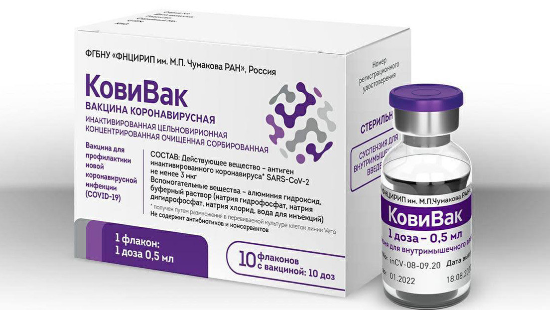 Rusia pone en circulación su tercera vacuna contra el coronavirus, CoviVac