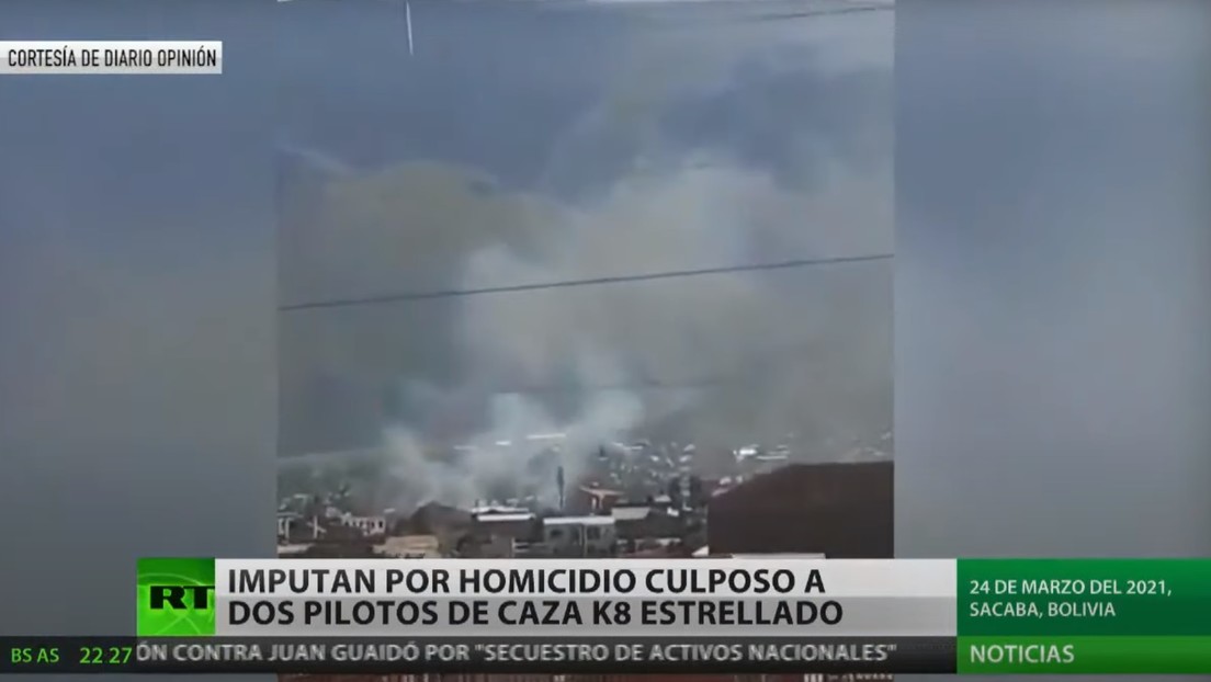 Imputan por homicidio culposo a los dos pilotos del avión militar estrellado en Bolivia