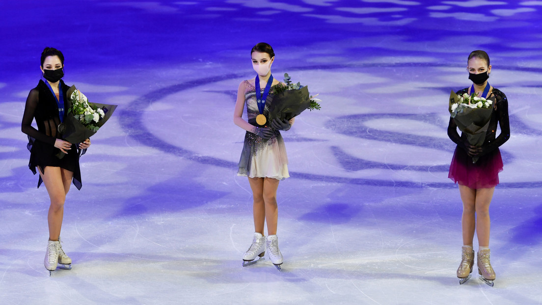 Por primera vez en la historia tres patinadoras rusas colman el podio del Mundial de patinaje artístico sobre hielo