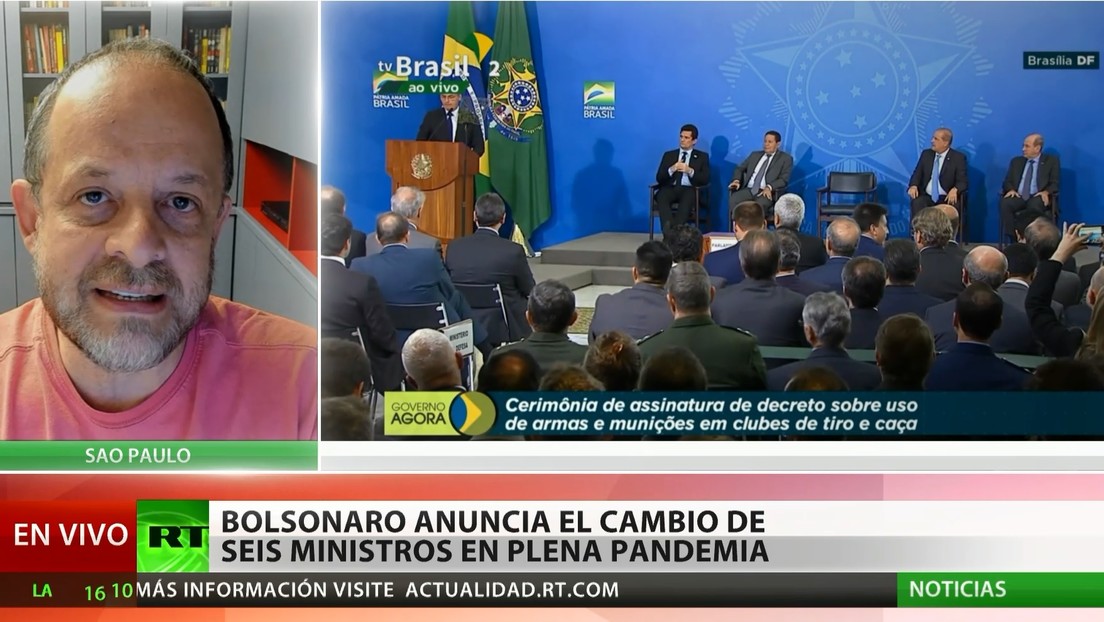 Periodista: La reforma ministerial de Bolsonaro busca reforzar su alianza electoral para los comicios de 2022