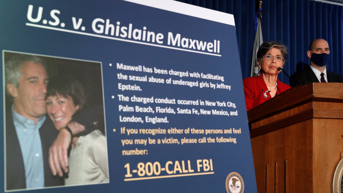 Presentan cargos de tráfico sexual de menores contra Ghislaine Maxwell