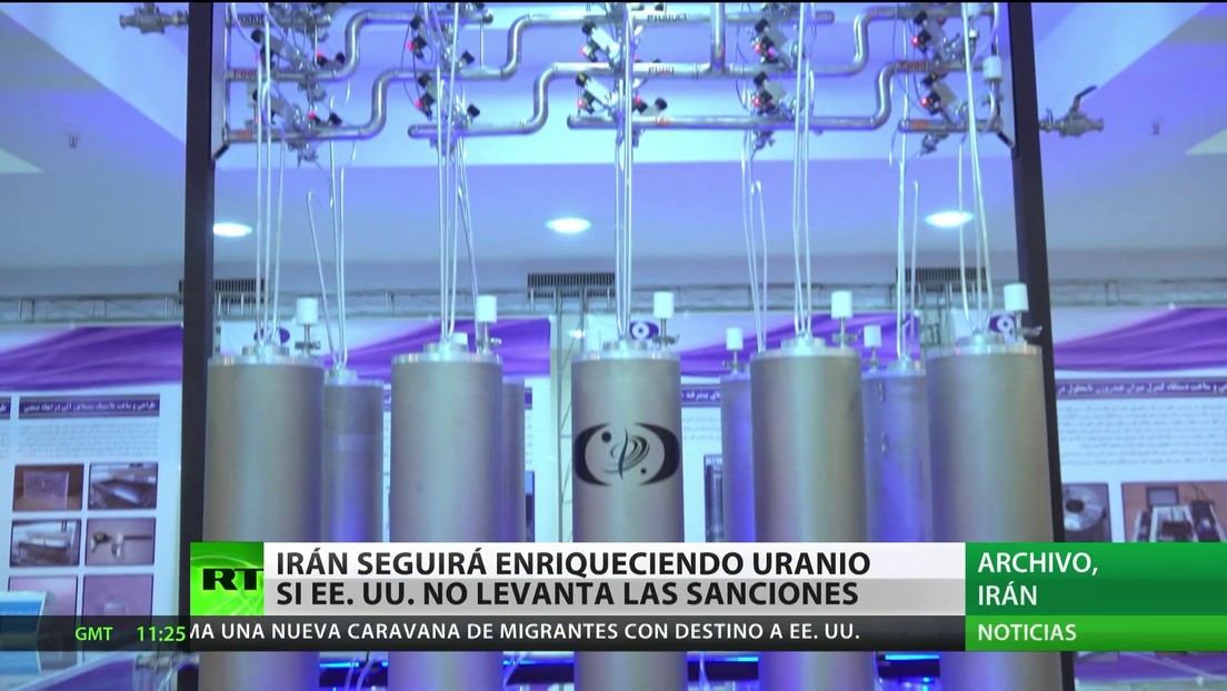 Irán seguirá enriqueciendo uranio si EE.UU. no levanta las sanciones