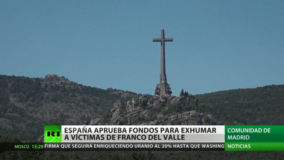 España aprueba fondos para exhumar a las víctimas de Franco del Valle de los Caídos