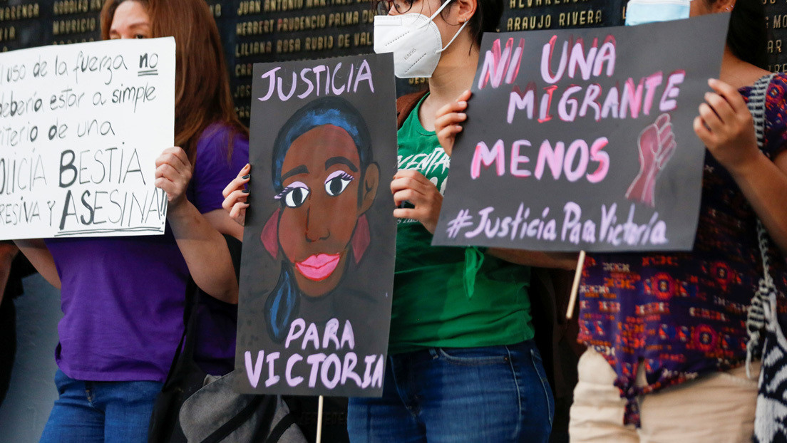 Revelan imágenes de los minutos previos al asesinato de la salvadoreña Victoria Salazar a manos de la policía mexicana