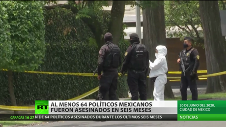 Al menos 64 políticos mexicanos fueron asesinados en seis meses