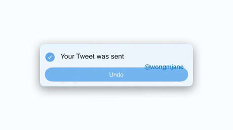 Twitter estaría probando una función que concede unos segundos para cancelar un tuit antes de publicarlo