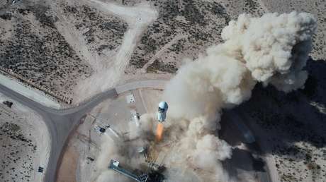 Blue Origin de Bezos y la NASA planean crear una gravedad similar a la de la Luna en el cohete New Shepard