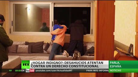 España: Desahucios atentan contra un derecho constitucional