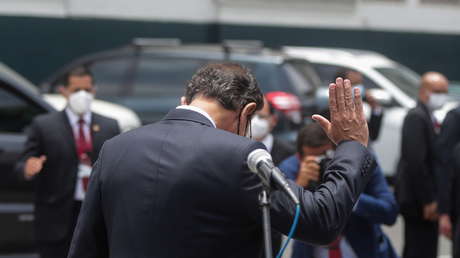 El expresidente peruano Vizcarra comenta el pedido de prisión preventiva en su contra