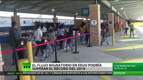 El flujo migratorio en EE.UU. podría superar el récord del 2019