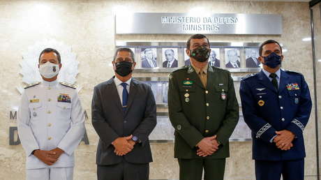 Ministro de Defensa de Brasil anuncia a los nuevos comandantes de las Fuerzas Armadas