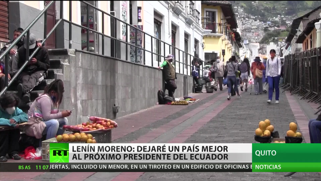 El presidente de Ecuador se compromete a dejar a su sucesor un país mejor pese al colapso sanitario por el covid-19