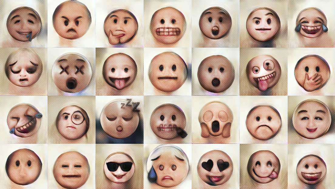 FOTOS: Una red neuronal humaniza emojis pero estas caras resultan ser bastante aterradoras